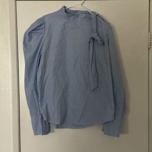 Blue Striped Men's Shirt